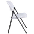 Plastic Folding Chair With Molded Seat and Back